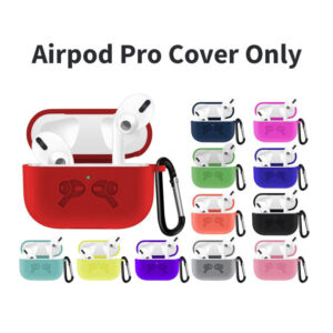 Airpod pro Soft Silicone Protective Anti Dust-Proof Case - High Quality Flexible Anti Scratch Cover Protection Pouch