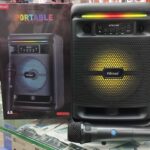KTS 2195 Portable Bluetooth Speaker With Wireless Mic ( 6.5" Inch )