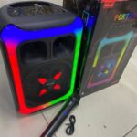 KTS-2452 Wireless Portable Bluetooth Speaker with Wireless Mic