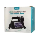 GTS 2068 Solar Bluetooth Speaker with Integrated Outdoor Spotlight High-Quality Sound System solar speaker Solar Powered bluetooth solar spot light Bluetooth Connectivity solar spot light outdoor sound system speaker speaker bluetooth - Image 2