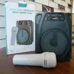 GTS 2118 Portable Rechargeable Wireless Bluetooth Speaker With Mic, FM Radio USB & SD Card Supported Super Loud Stereo Sound BT Speaker |