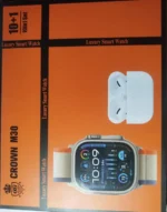Crown M30 Luxury Smart Watch - 10 in 1 Mega Combo - With Pro Airpods - Image 3