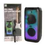 BTS 1388 Wireless Dual Subwoofer Bluetooth Speaker - Image 3