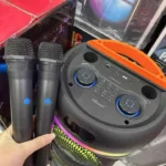 KTS 2143 Big DJ Bluetooth Speaker 🔊 | Dual Wireless Mic 🎤 | 8×3 Size | Heavy Bass & LED Lights - Image 8