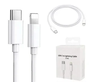 USB-C to Lightning Cable [ 1m ] Fast Charging iPhone
