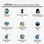 Infinix Smart Watch Xw4l - Image 4