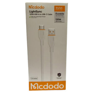 Mcdodo CA-452 LIGHTSYNC 120W USB-A TO USB-C CABLE