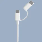 MI 2 IN 1 USB CABLE MICRO USB TO TYPE C (30CM) - Image 2