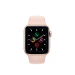 Apple Watch Series 5 (GPS + Cellular, 40MM) - Gold Aluminum Case with Pink Sport Band - Image 2