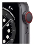 Apple Watch Series 6 (GPS + Cellular, 40mm) - Space Gray Aluminum Case with Black Sport Band - Image 2