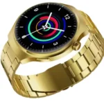 Watch 4 pro Luxury Gold Round dial Smart Watch - Image 2