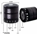 WS-887 Mini Portable Bluetooth Speaker - Image 2